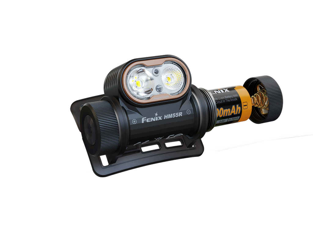 Linterna Frontal Fenix HM55R Negra