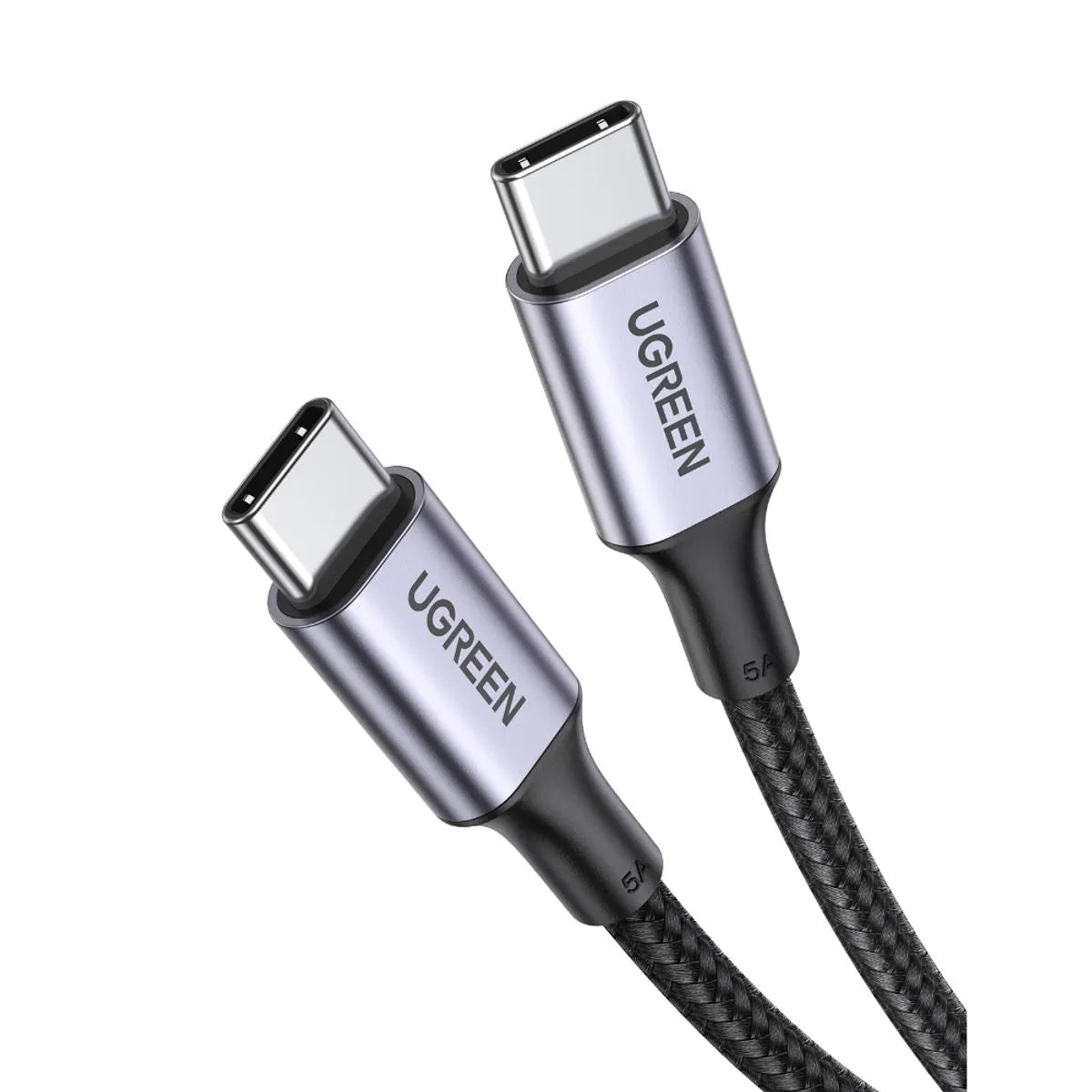 Cable UGREEN USB-C a USB-C 100W carga rapida 2 metros