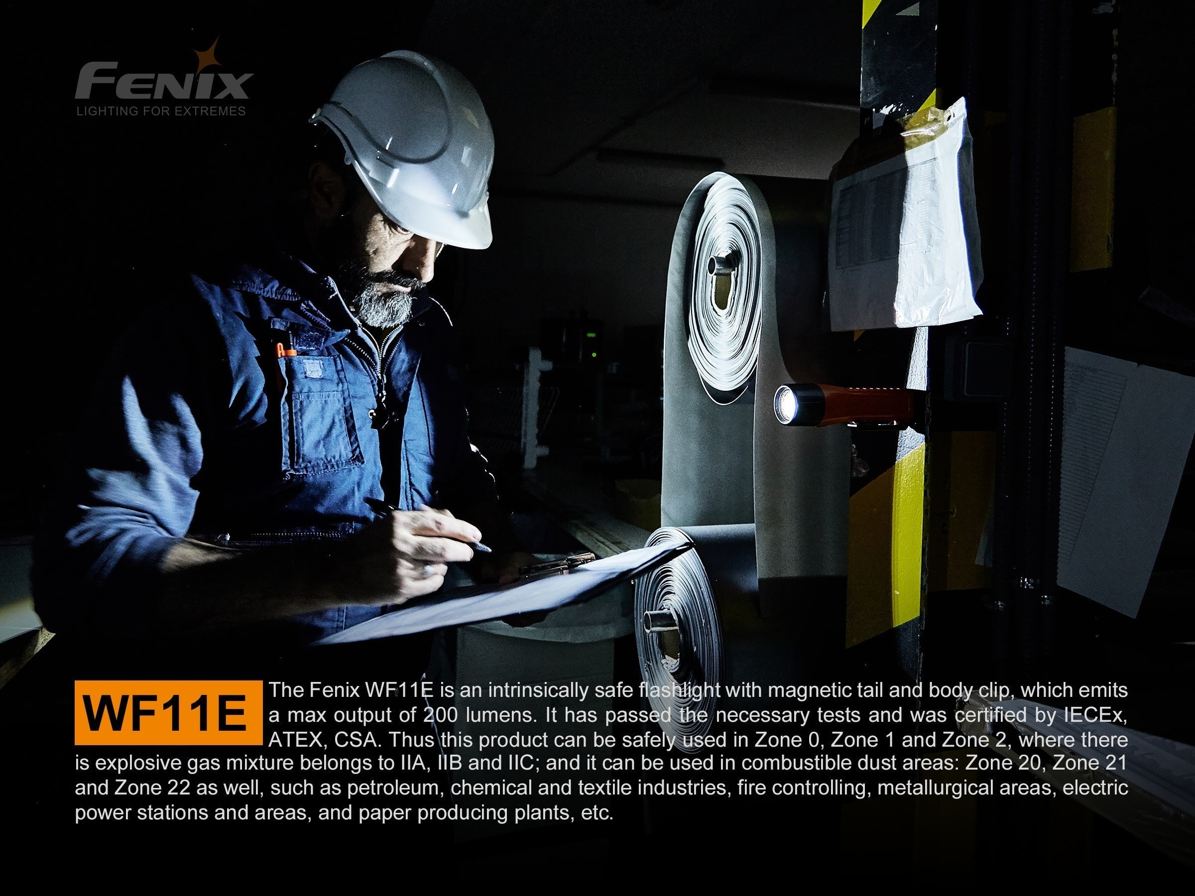 Linterna anti explosiva Fenix WF11E