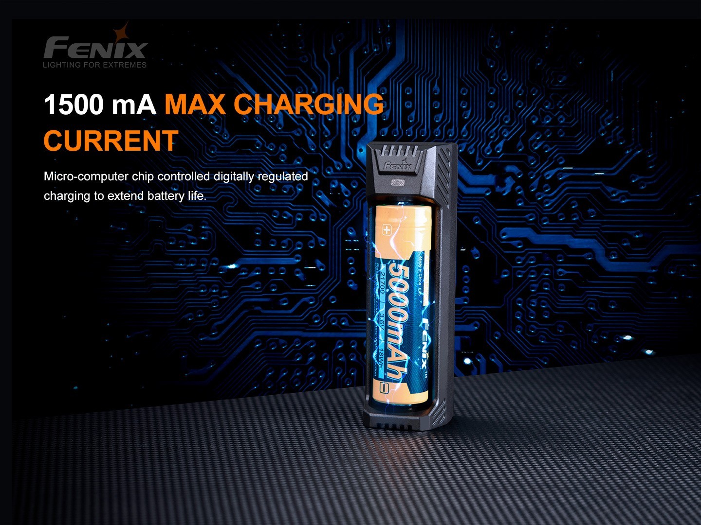 Cargador Fenix para 18650 ARE-X1 v2.0
