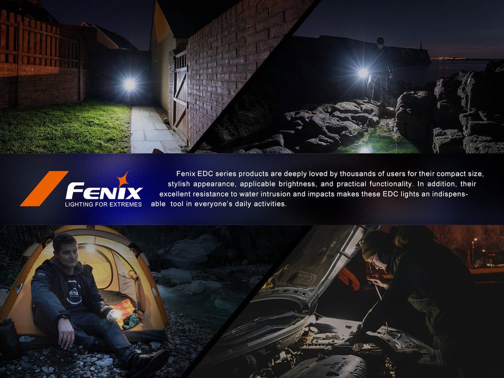 Linterna Recargable Fenix E03R version 2.0 Gris