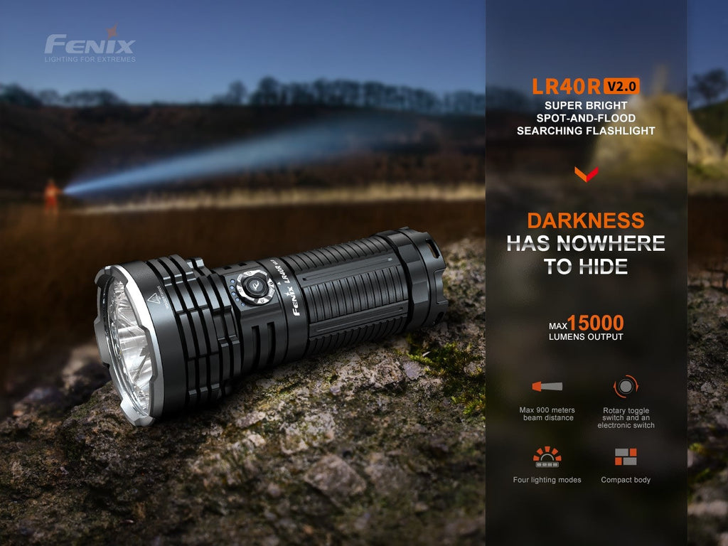 Linterna Fenix LR40R version 2.0