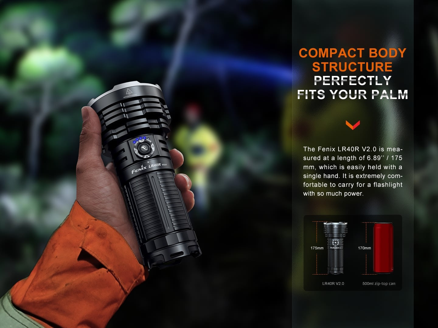 Linterna Fenix LR40R version 2.0