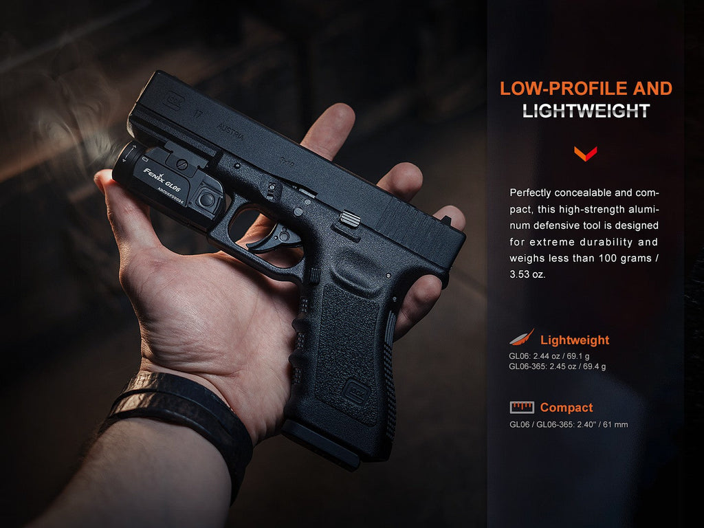 Linterna Fenix para pistolas GL06-365