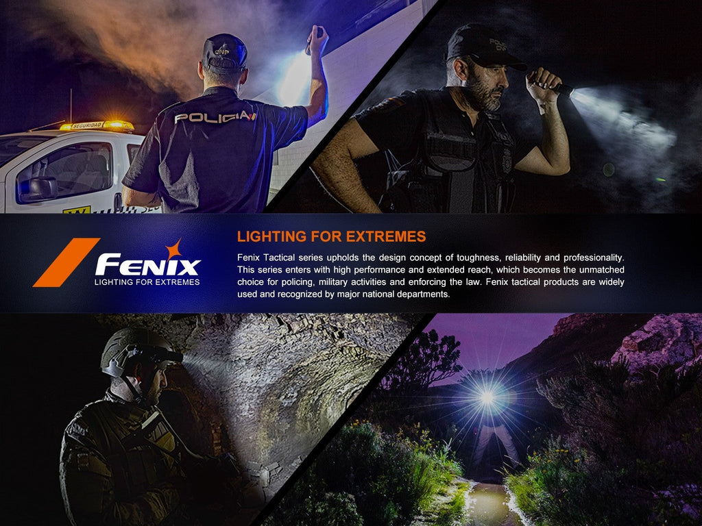Linterna Fenix PD32R negro