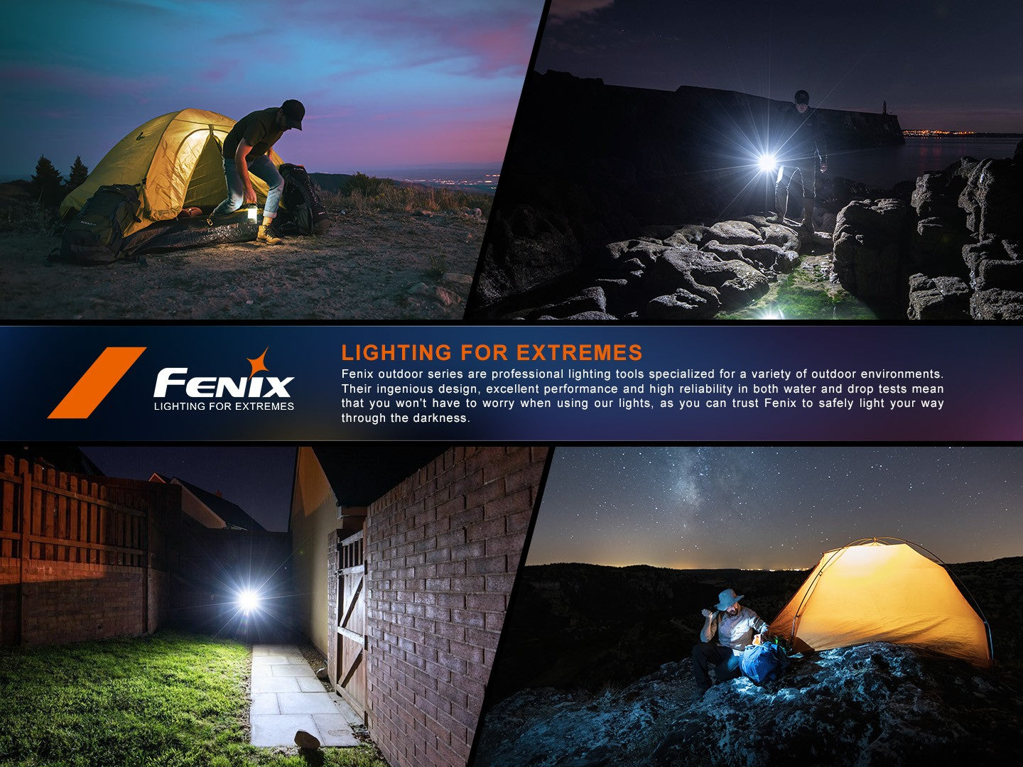 Linterna Fenix CL22R blanco