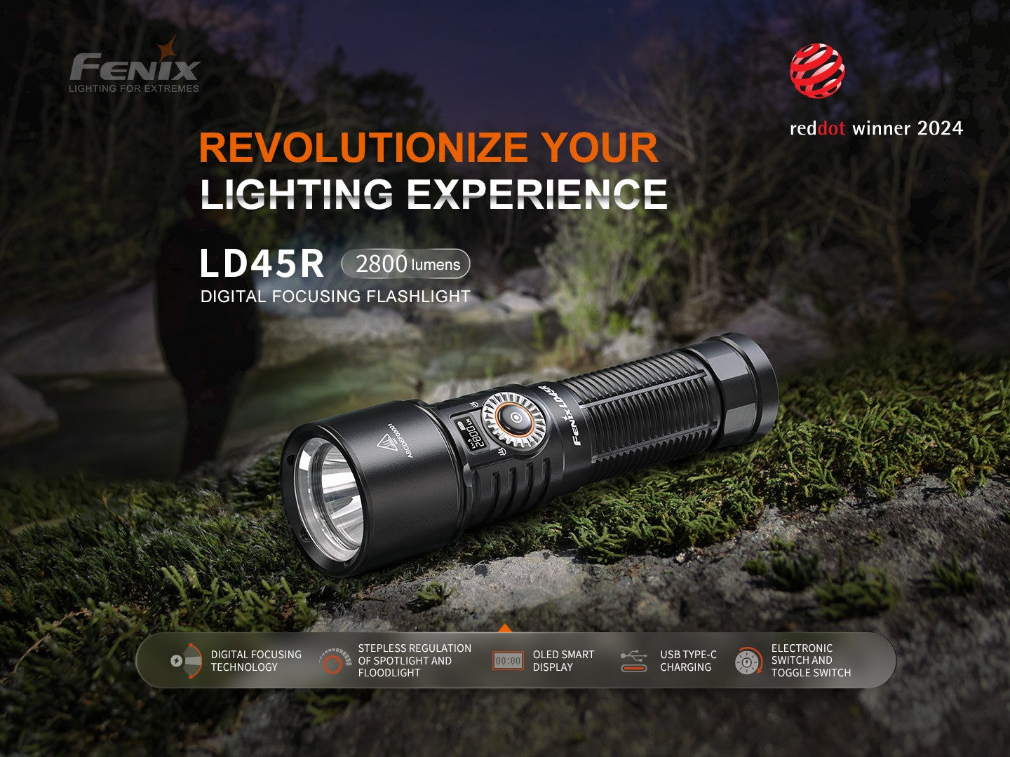 Linterna Fenix LD45R
