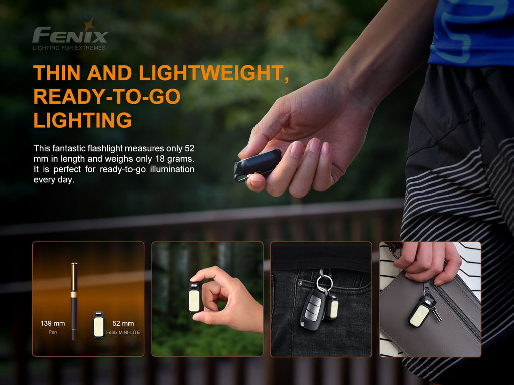Linterna Recargable Fenix MINI-LITE