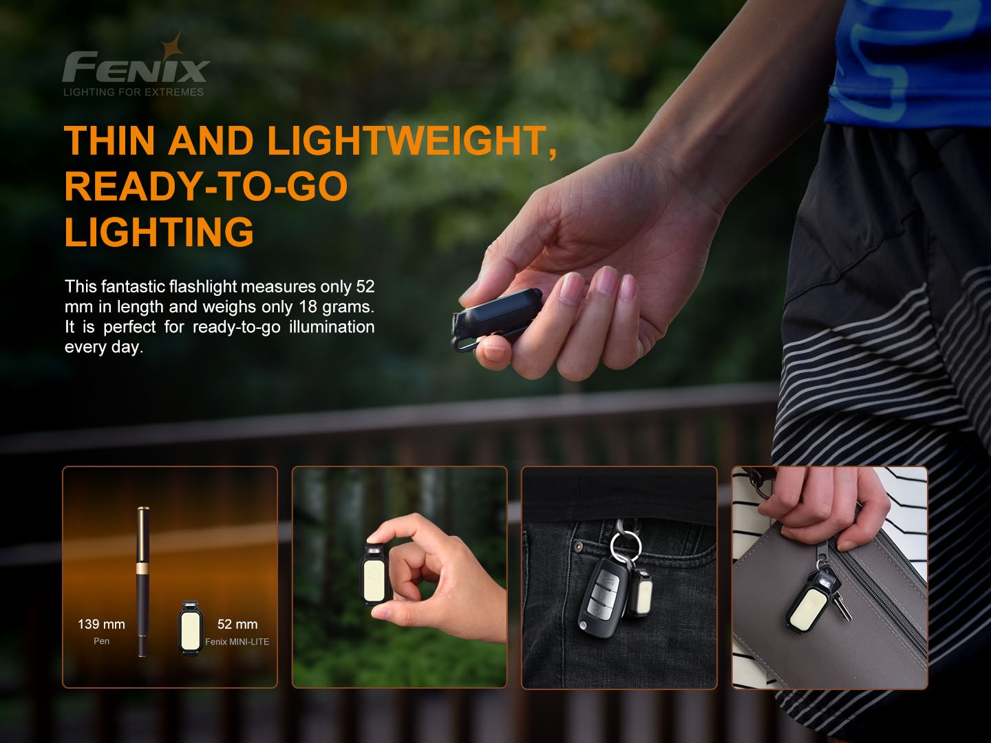 Linterna Recargable Fenix MINI-LITE