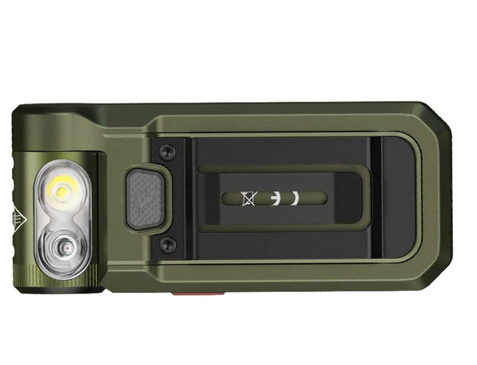 Linterna Recargable Fenix SW05R-UV verde
