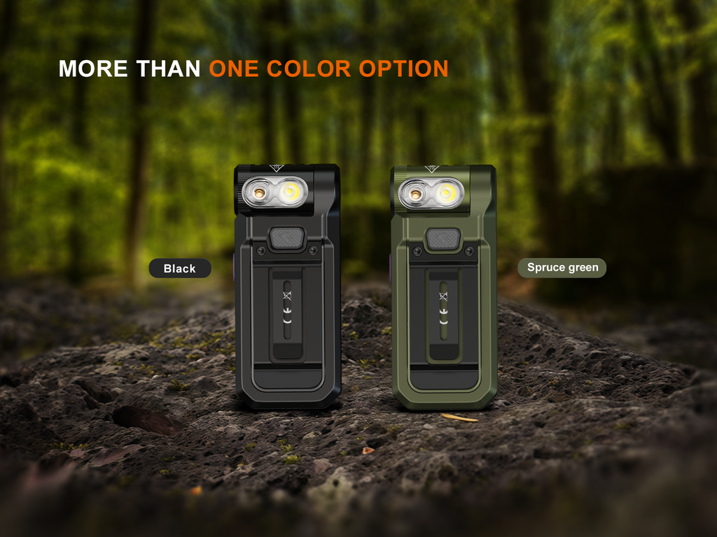 Linterna Recargable Fenix SW05R-UV verde