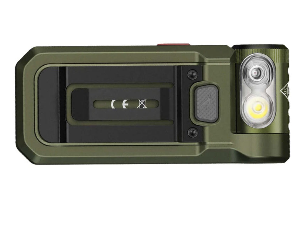 Linterna Recargable Fenix SW05R-RED verde
