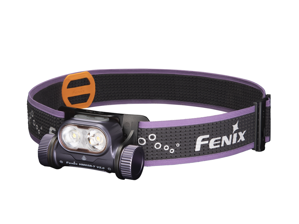 Linterna Frontal Fenix HM65R-T V2.0 violeta