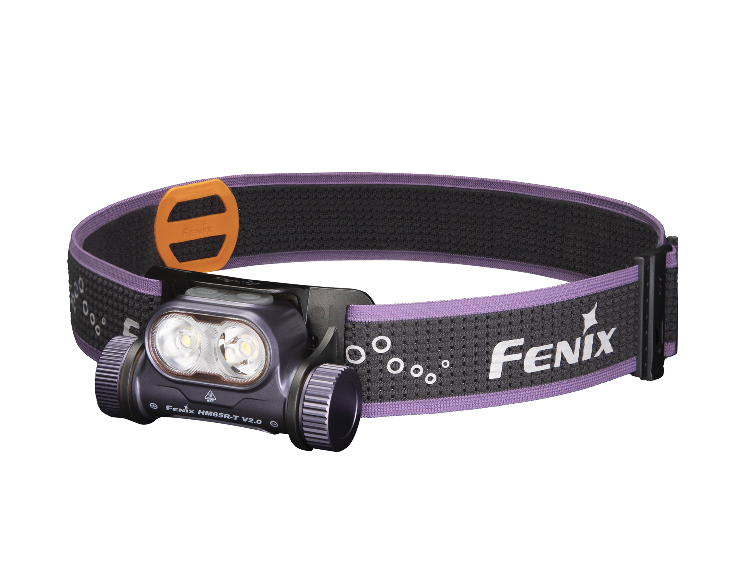 Linterna Frontal Fenix HM65R-T V2.0 violeta
