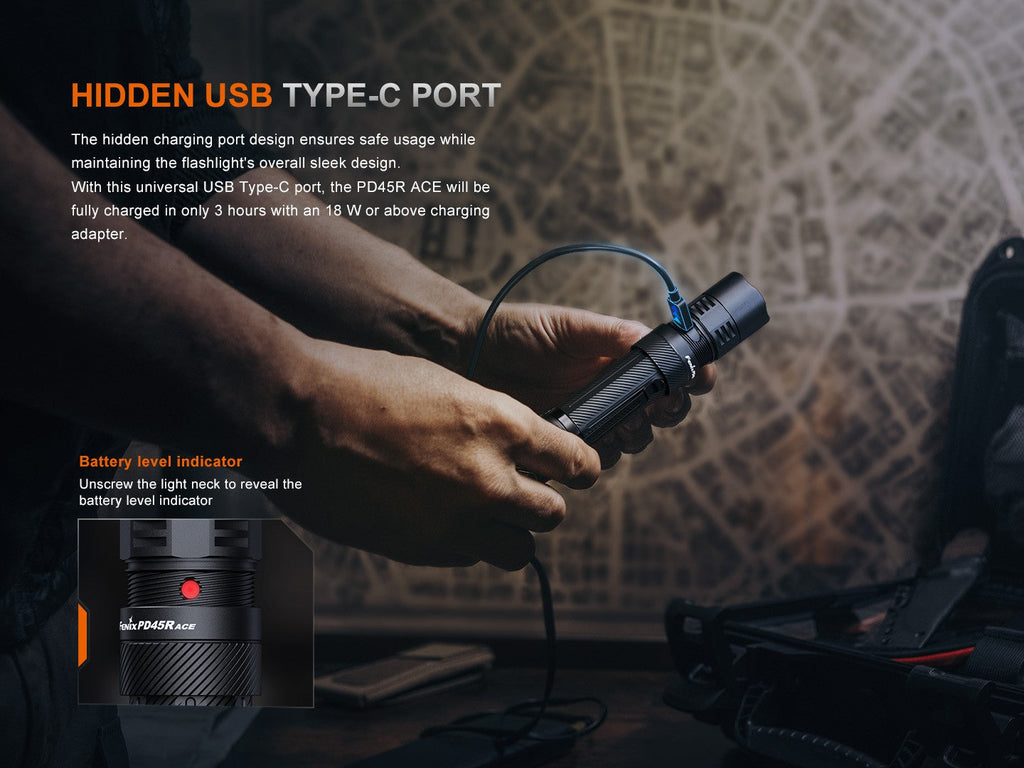 Linterna Fenix PD45R ACE