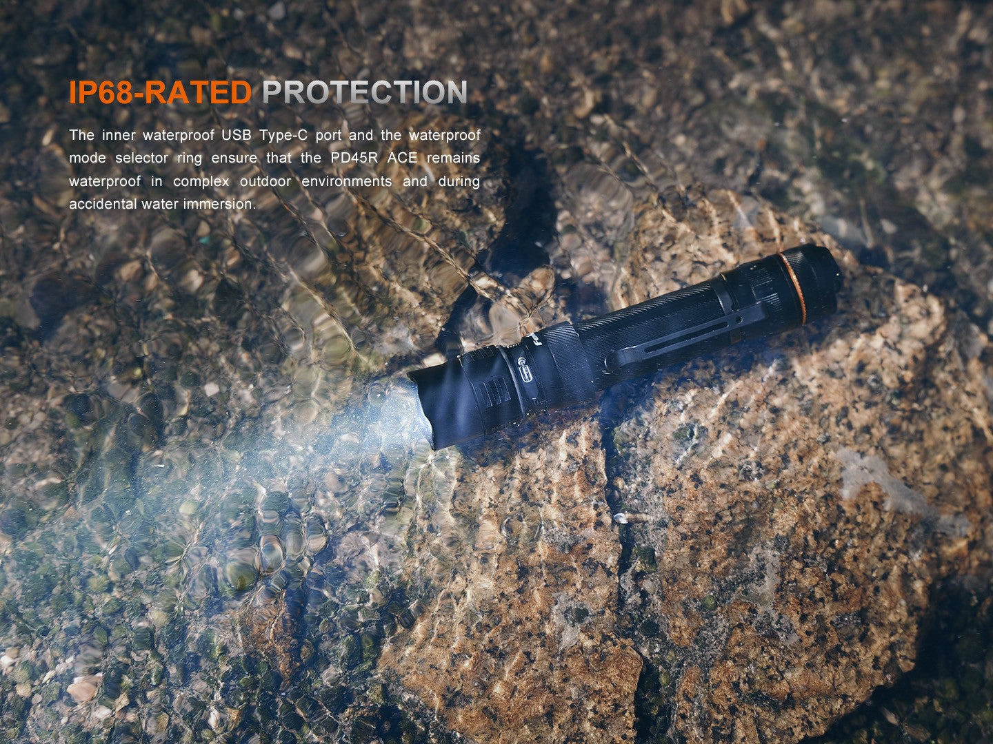 Linterna Fenix PD45R ACE