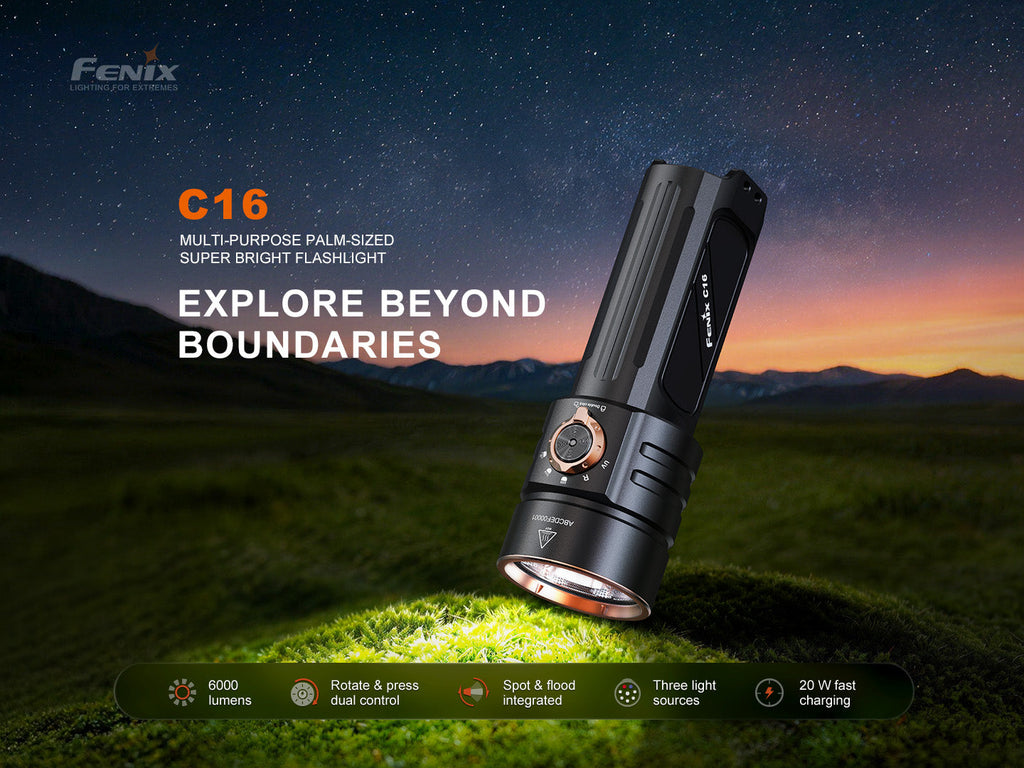 Linterna Fenix C16