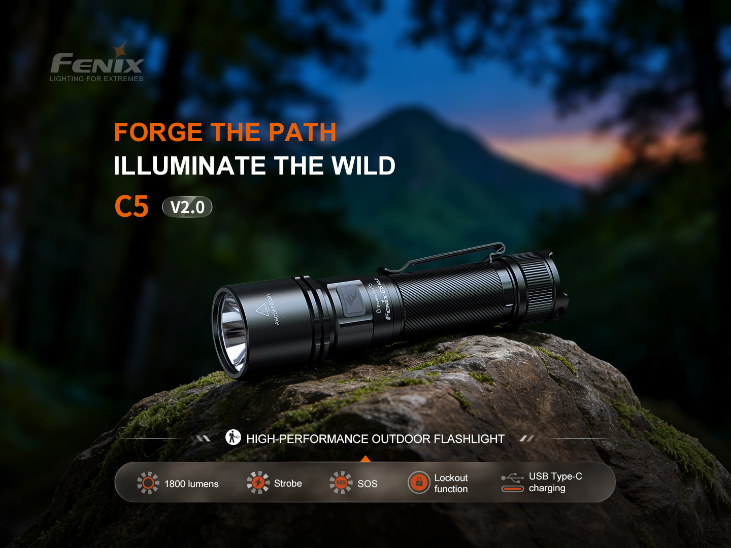 Linterna Fenix C5 V2.0