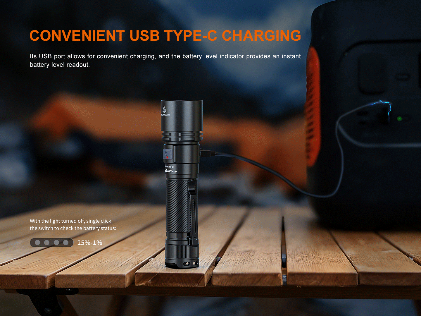 Linterna Fenix C5 V2.0