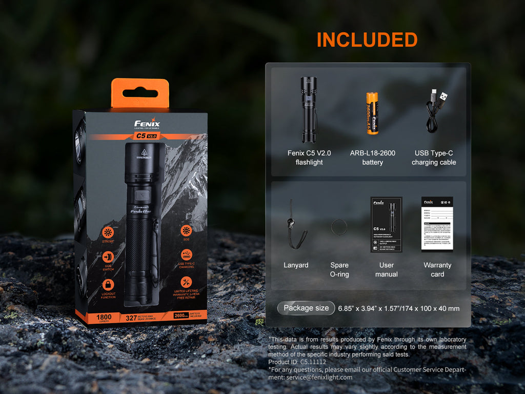 Linterna Fenix C5 V2.0