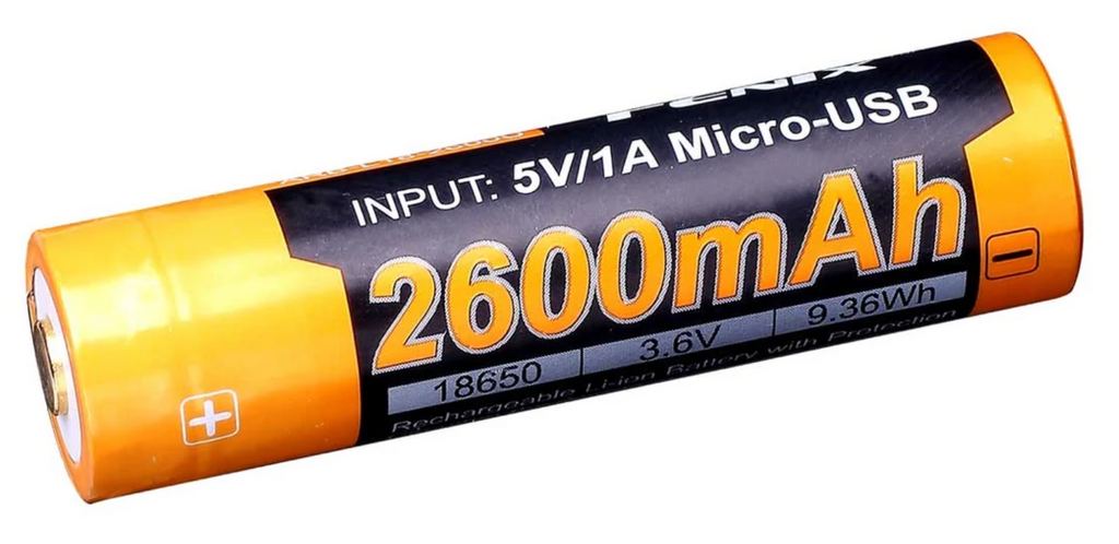 Bateria Fenix 18650 de 2600 mAh ARB-L18-2600U
