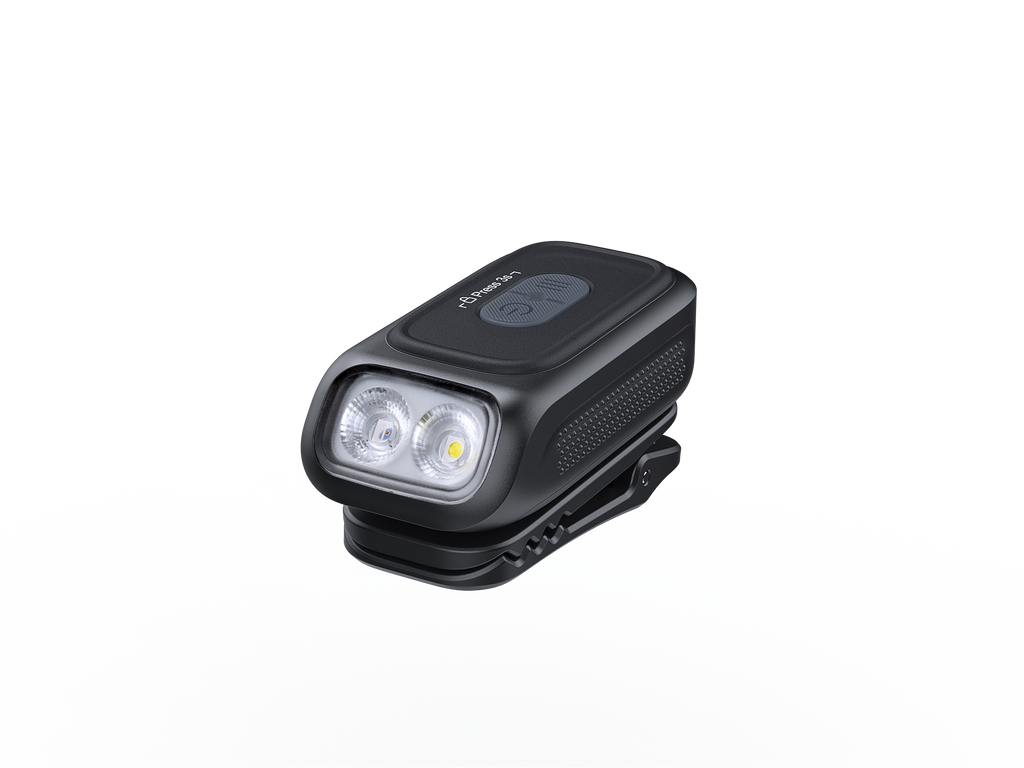 Linterna Recargable Fenix E04R con clip NEGRO