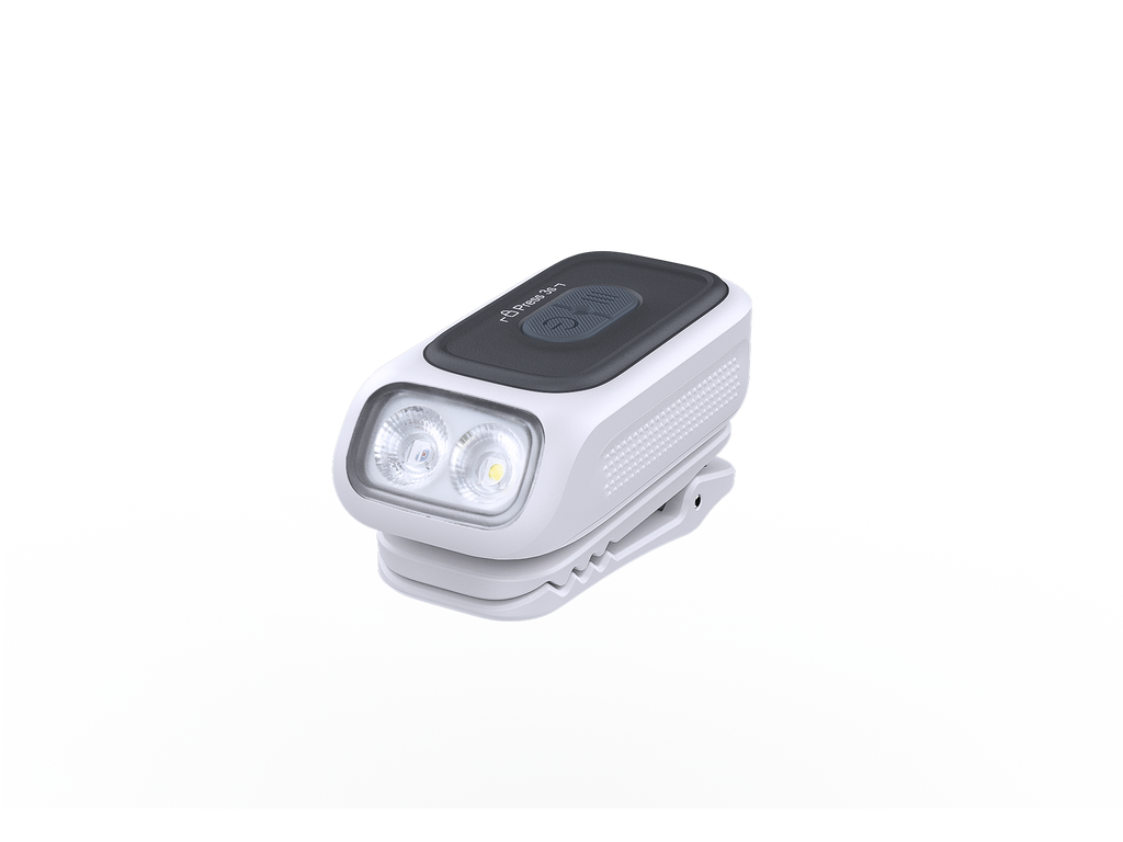 Linterna Recargable Fenix E04R con clip BLANCO