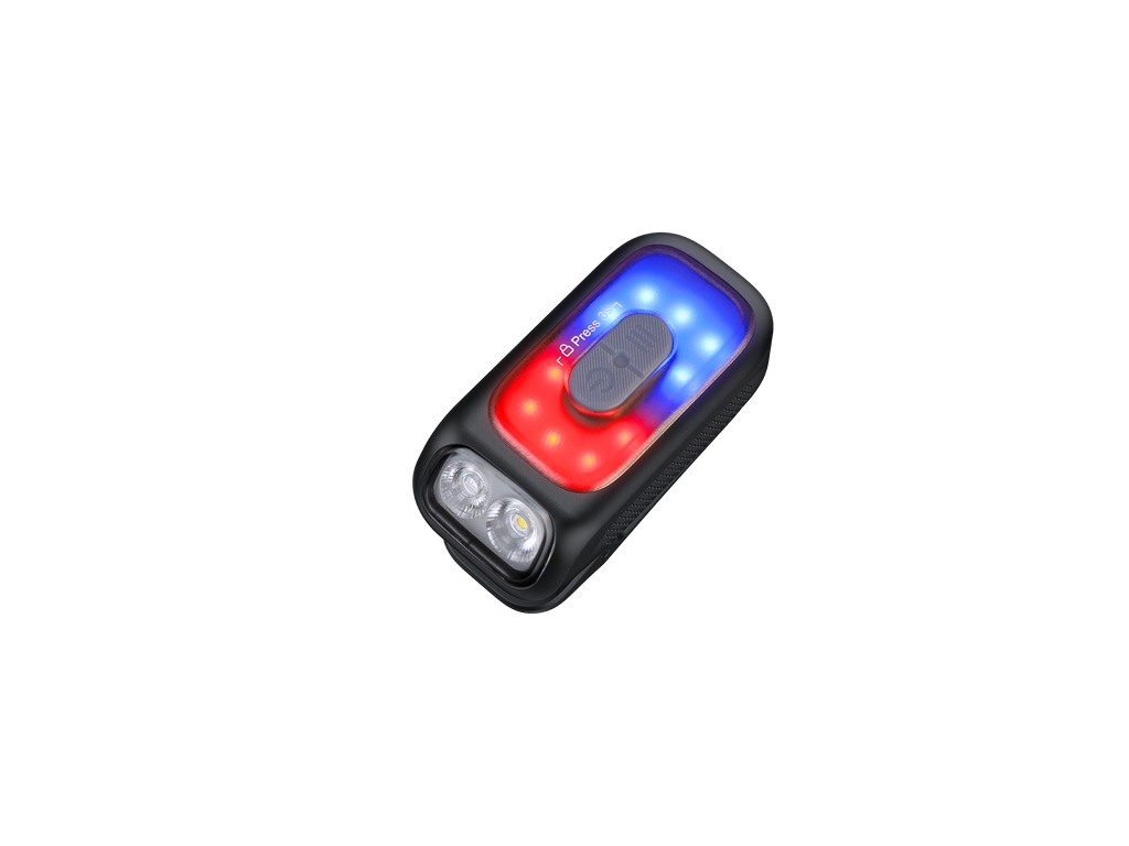 Linterna Recargable Fenix E04R con clip BLANCO