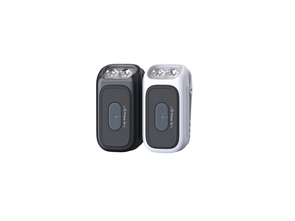 Linterna Recargable Fenix E04R con clip BLANCO
