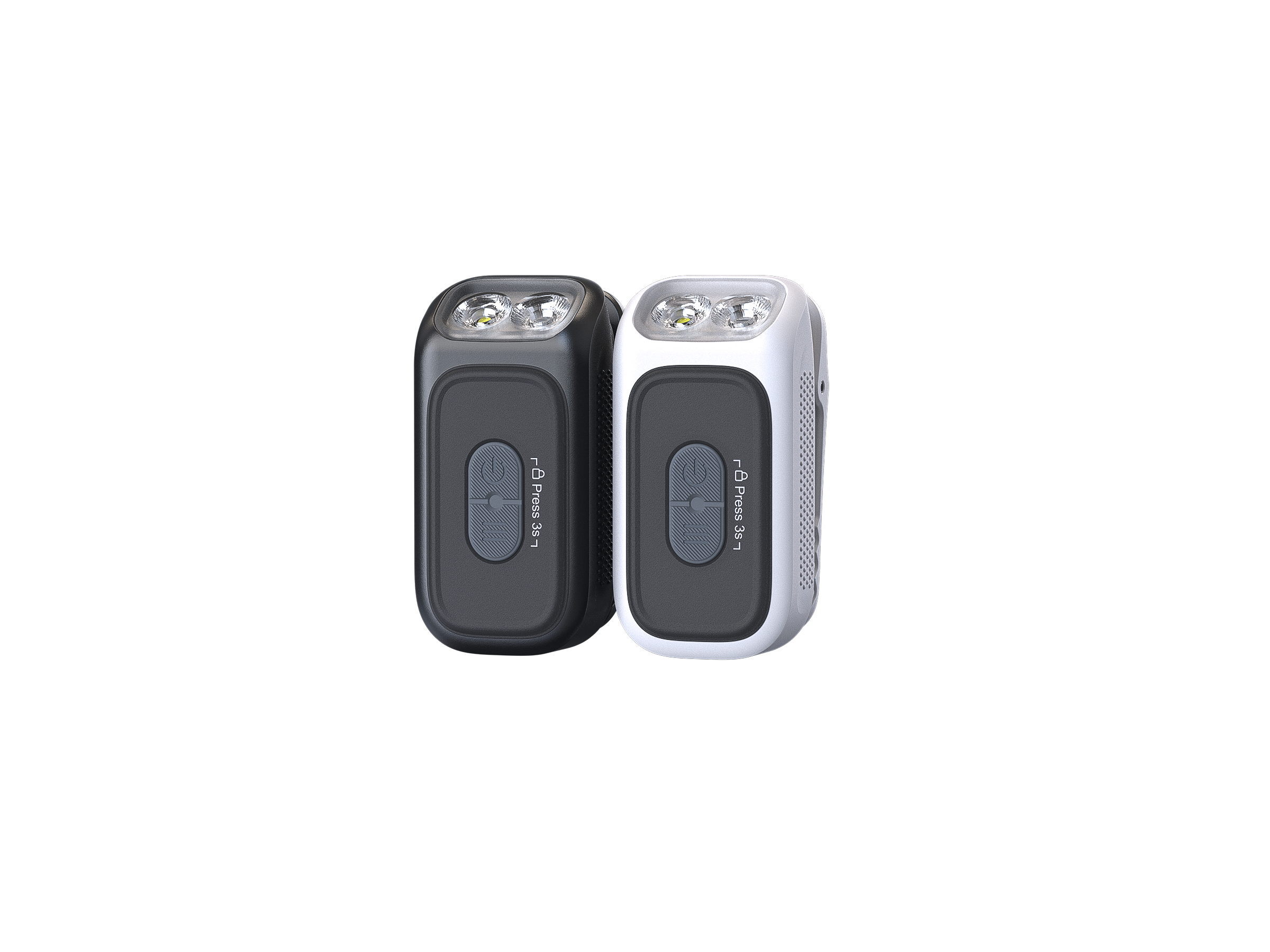 Linterna Recargable Fenix E04R con clip BLANCO