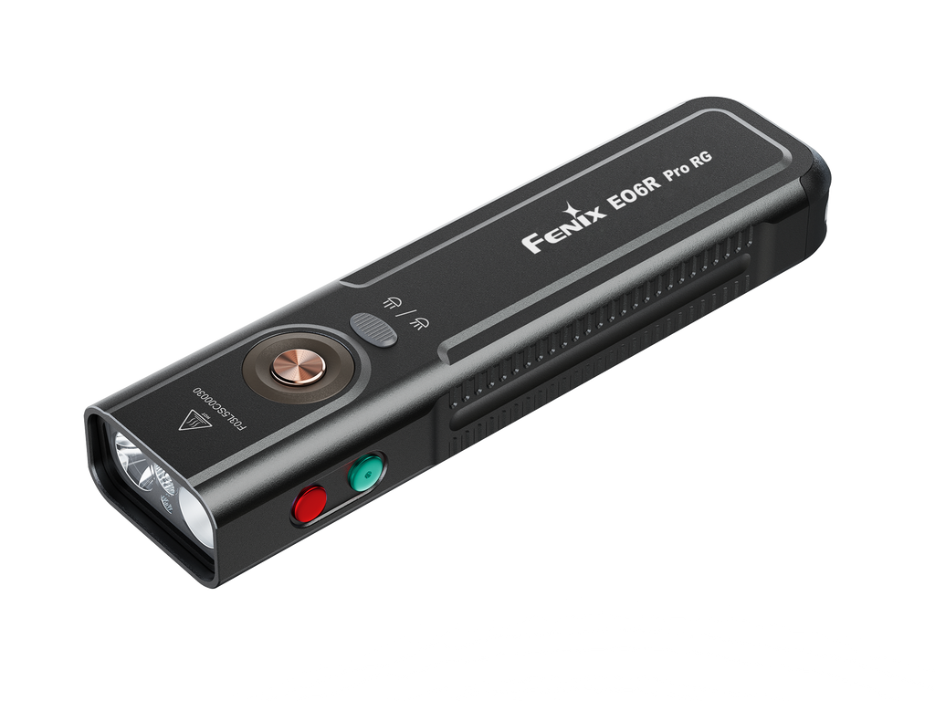 Linterna Recargable Fenix E06R PRO RG NEGRO (LASER VERDE)