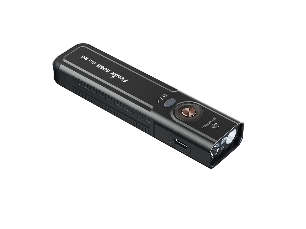 Linterna Recargable Fenix E06R PRO RG NEGRO (LASER VERDE)