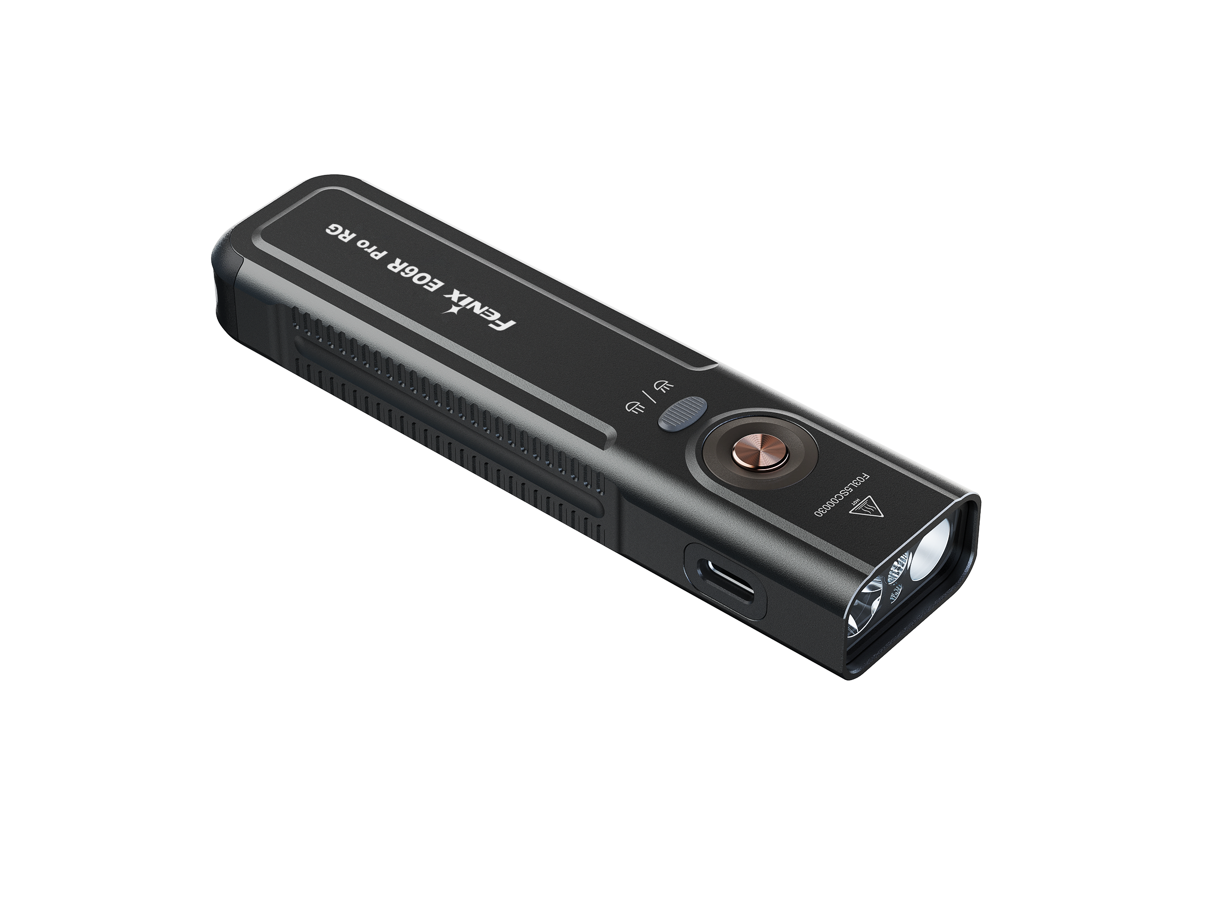 Linterna Recargable Fenix E06R PRO RG NEGRO (LASER VERDE)
