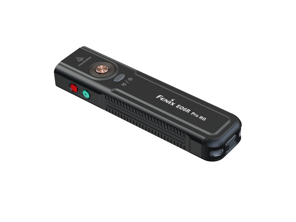 Linterna Recargable Fenix E06R PRO RG NEGRO (LASER VERDE)