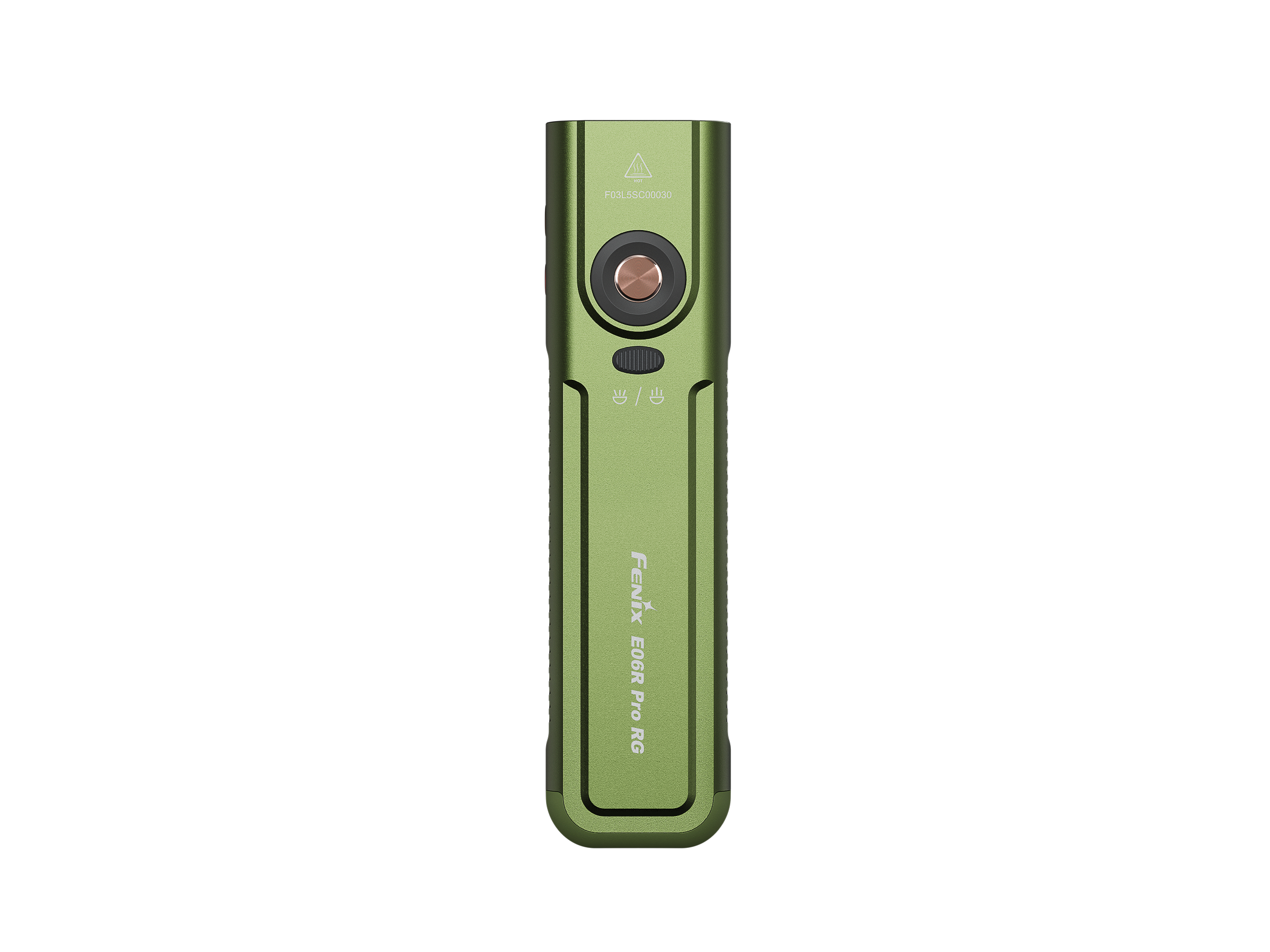 Linterna Recargable Fenix E06R PRO RG VERDE OLIVA (LASER VERDE)