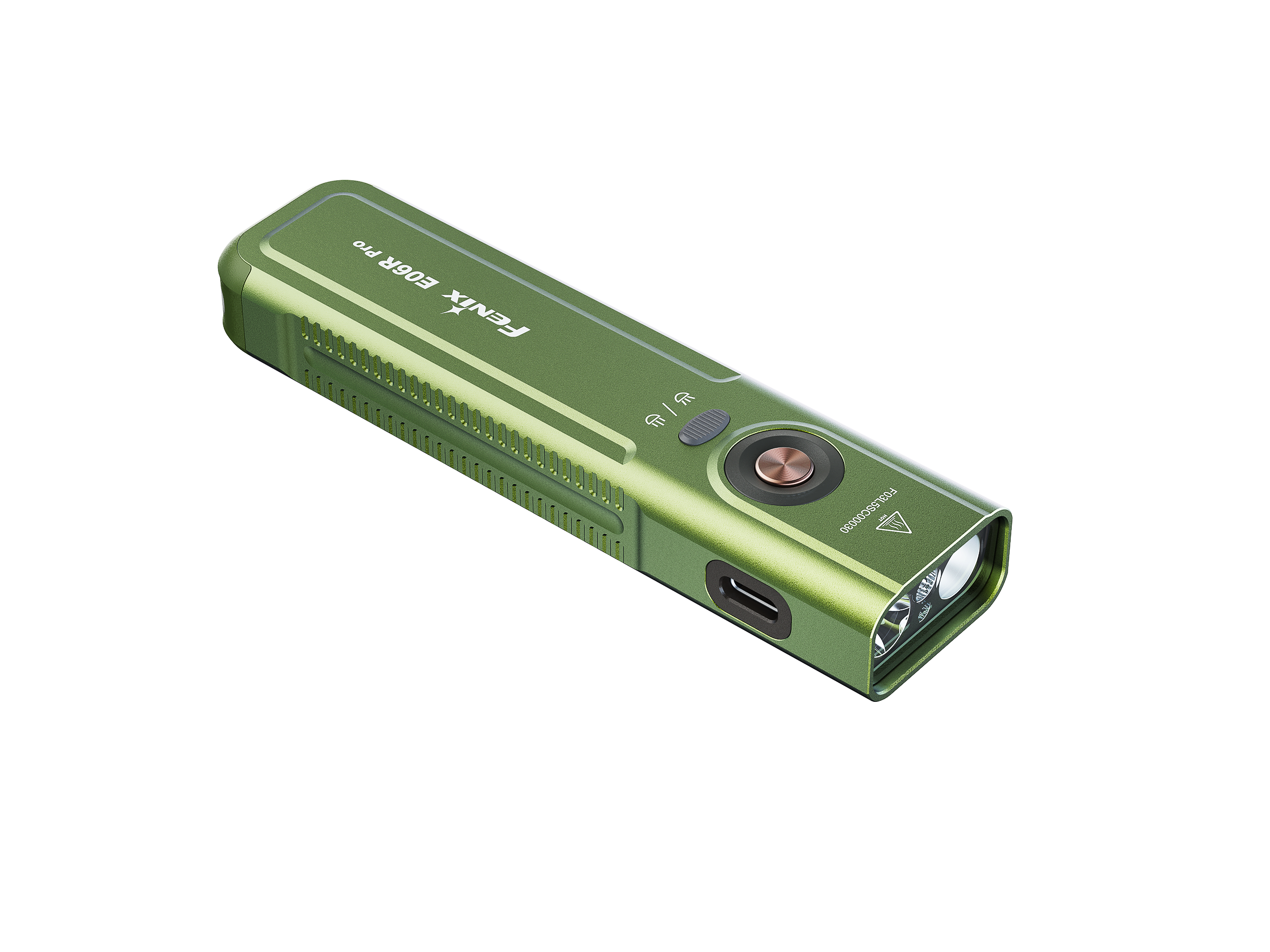 Linterna Recargable Fenix E06R PRO VERDE OLIVA