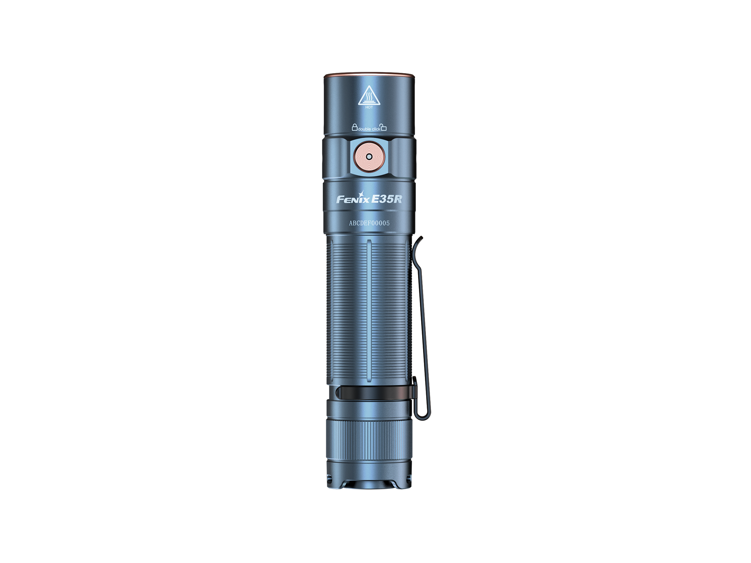 Linterna Recargable Fenix E35R GLACIER BLUE