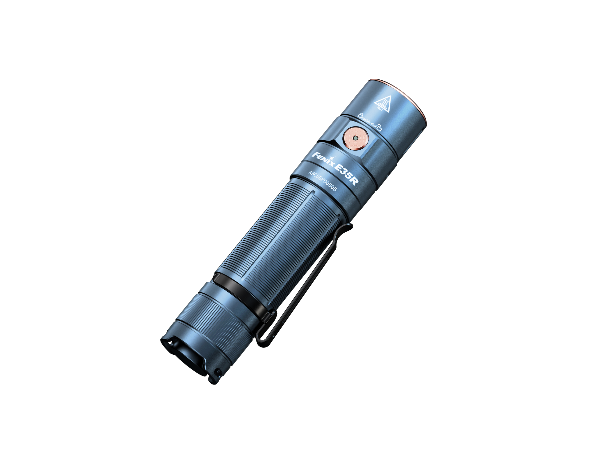 Linterna Recargable Fenix E35R GLACIER BLUE