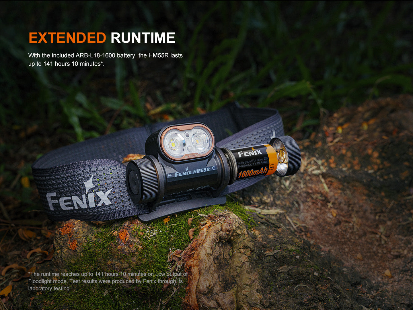 Linterna Frontal Fenix HM55R Nebula