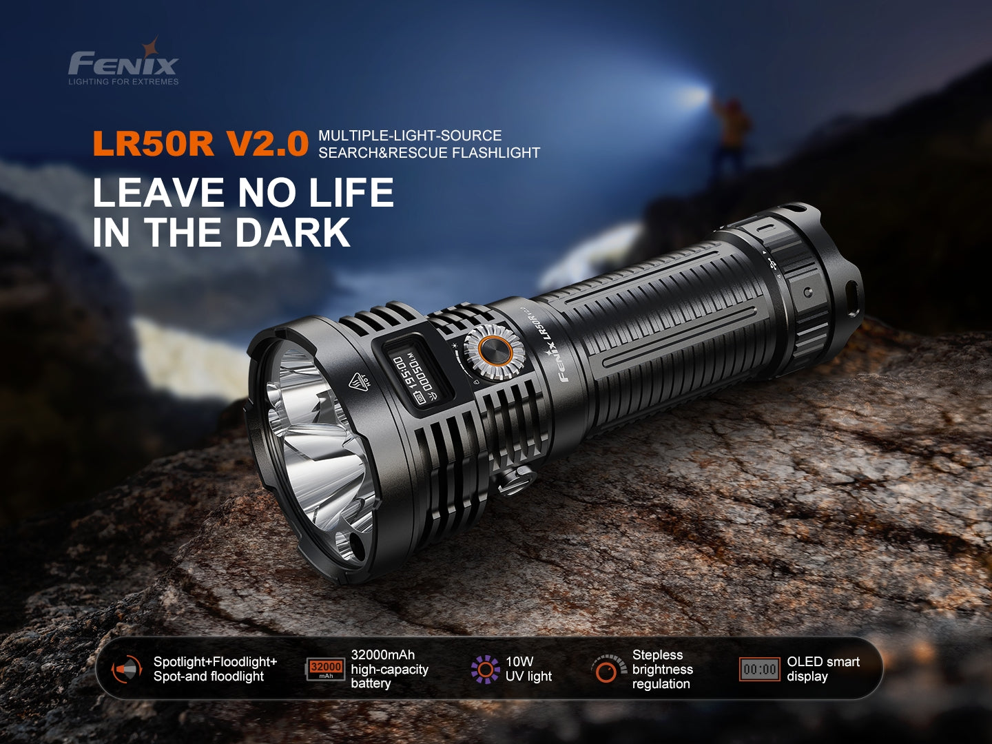 Linterna Fenix LR50R V2.0