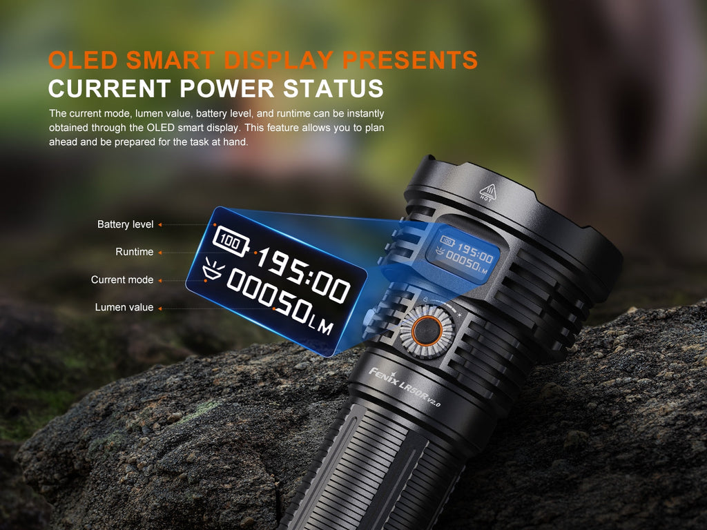Linterna Fenix LR50R V2.0