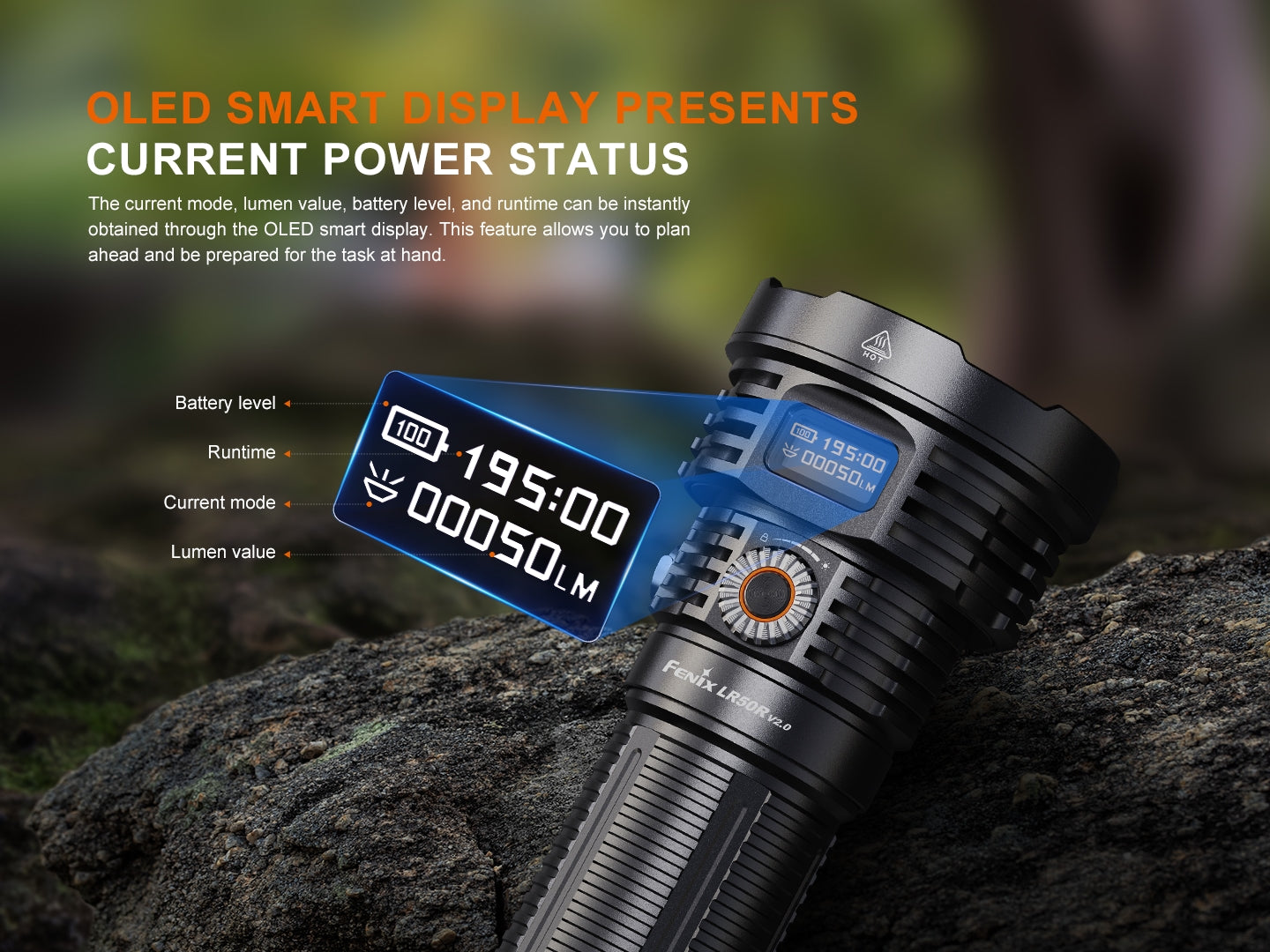 Linterna Fenix LR50R V2.0