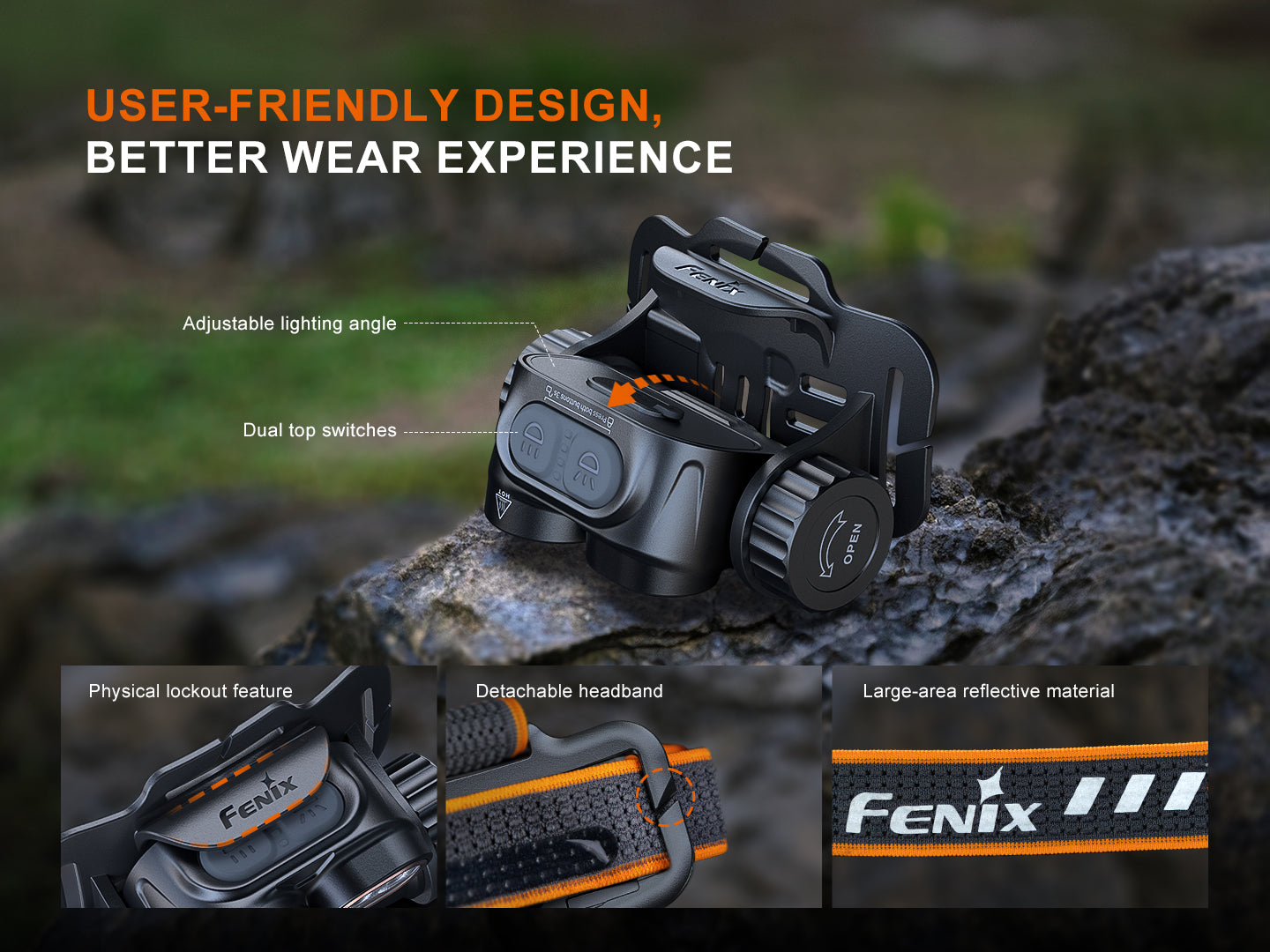 Linterna Frontal Fenix HM65R V2.0