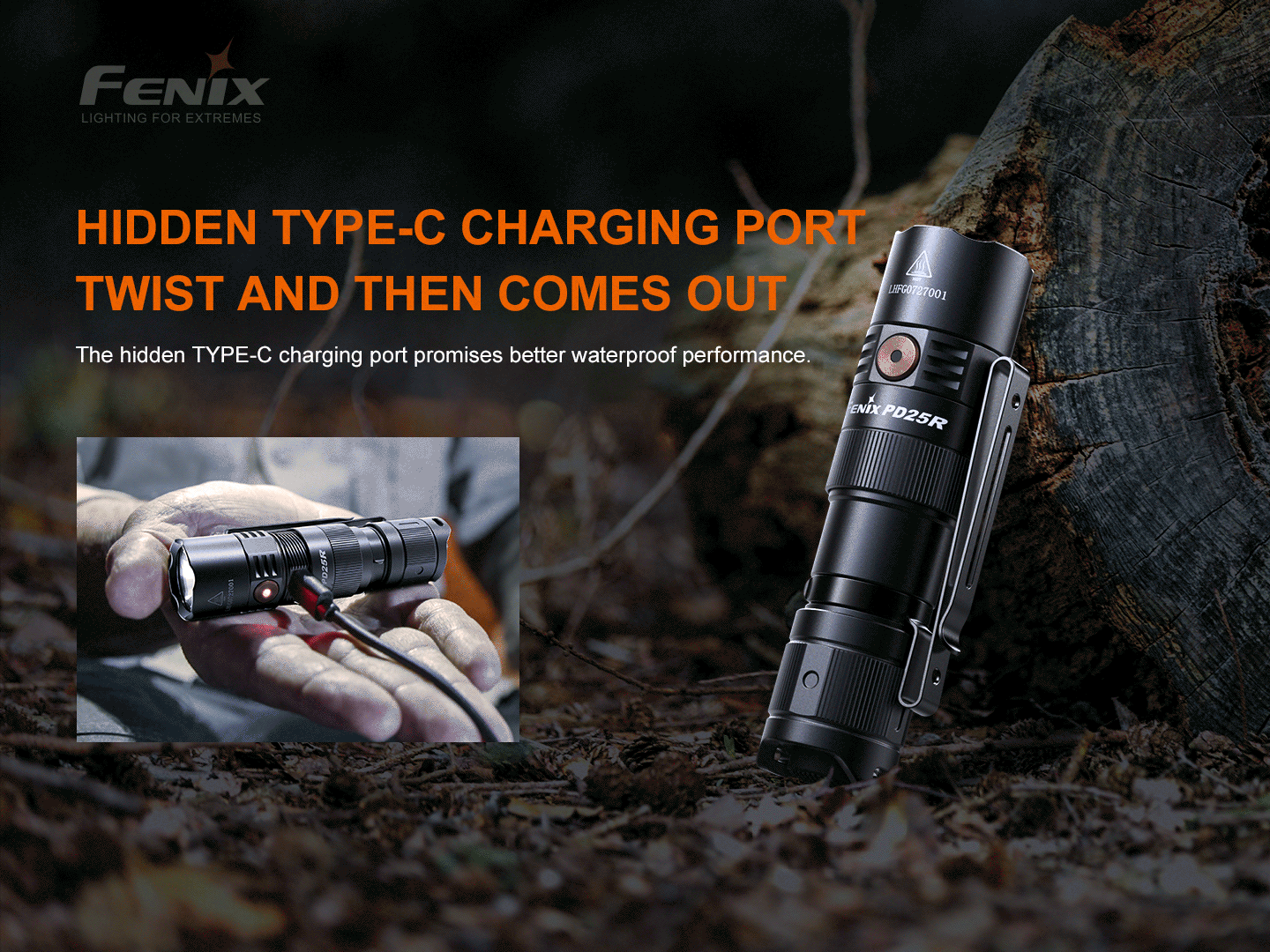 Linterna Fenix PD25R