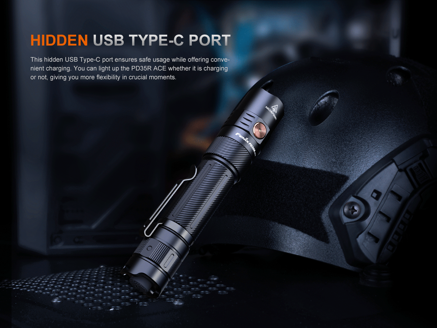 Linterna Fenix PD35R ACE