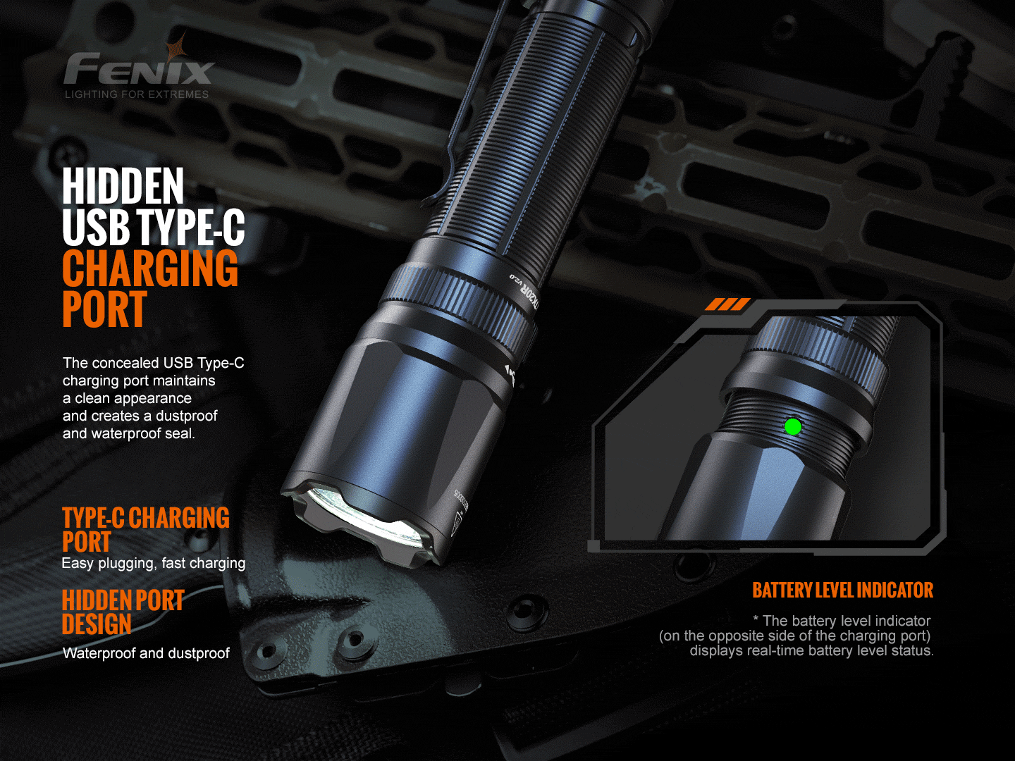 Linterna Fenix TK20R version 2.0