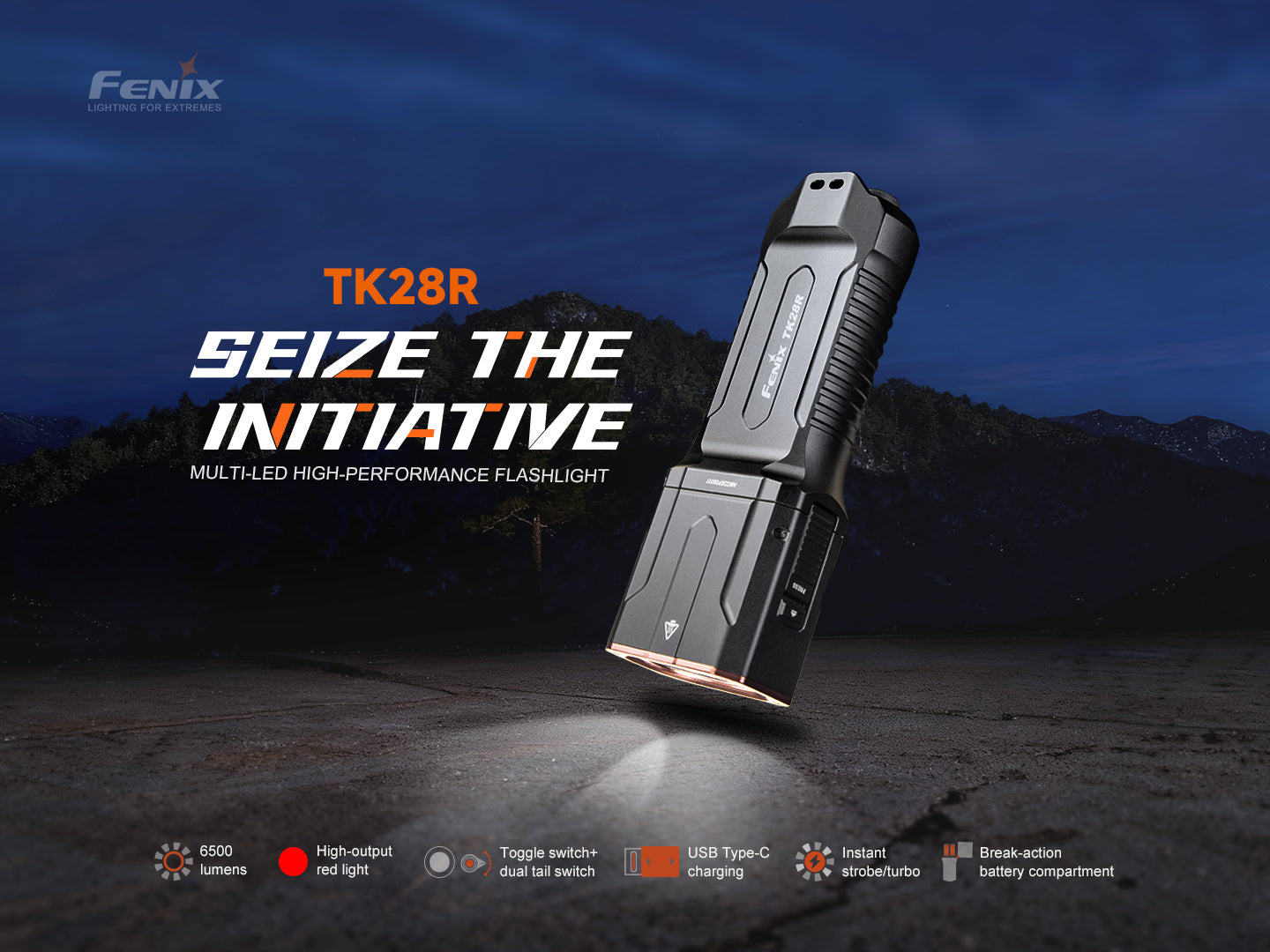 Linterna Led Fenix TK28R