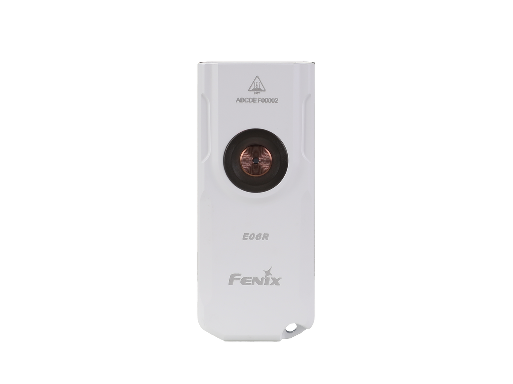 Linterna Recargable Fenix E06R BLANCO (EDICION LIMITADA)